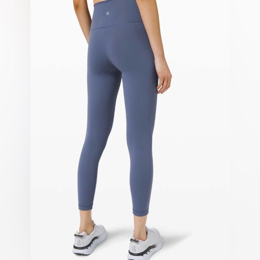 NWOT Lululemon Wunder Train High-Rise Tight 25" Ink Blue